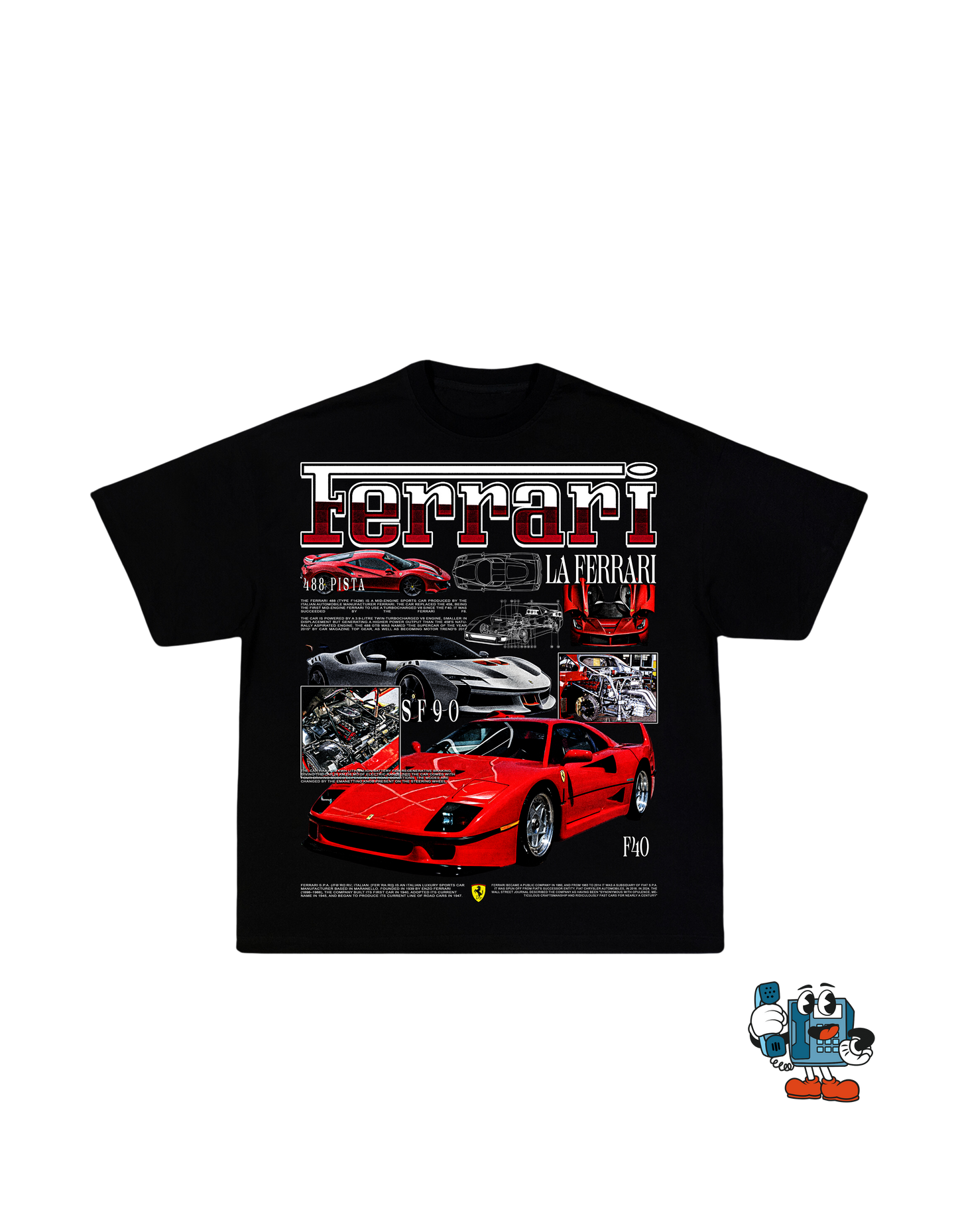 FERRARI TEE (FRONT)