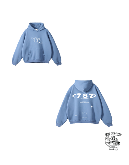 BABY BLUE HOODIE