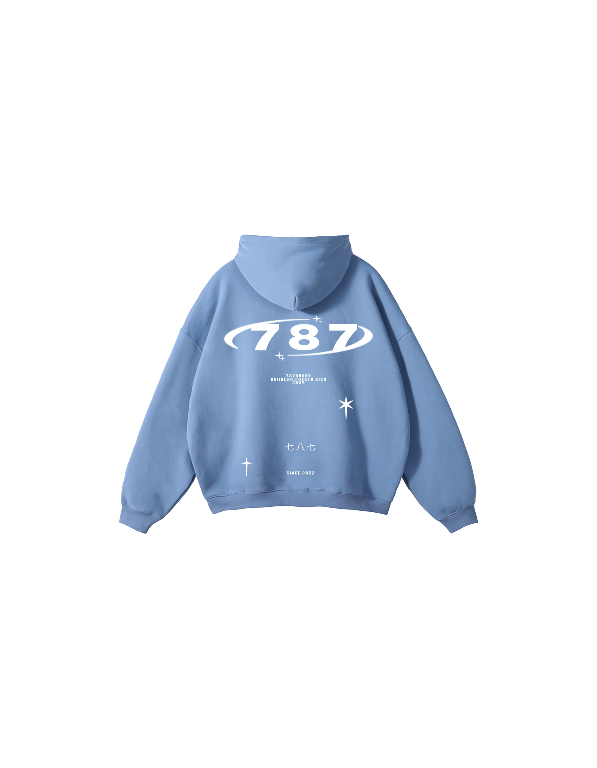 BABY BLUE HOODIE