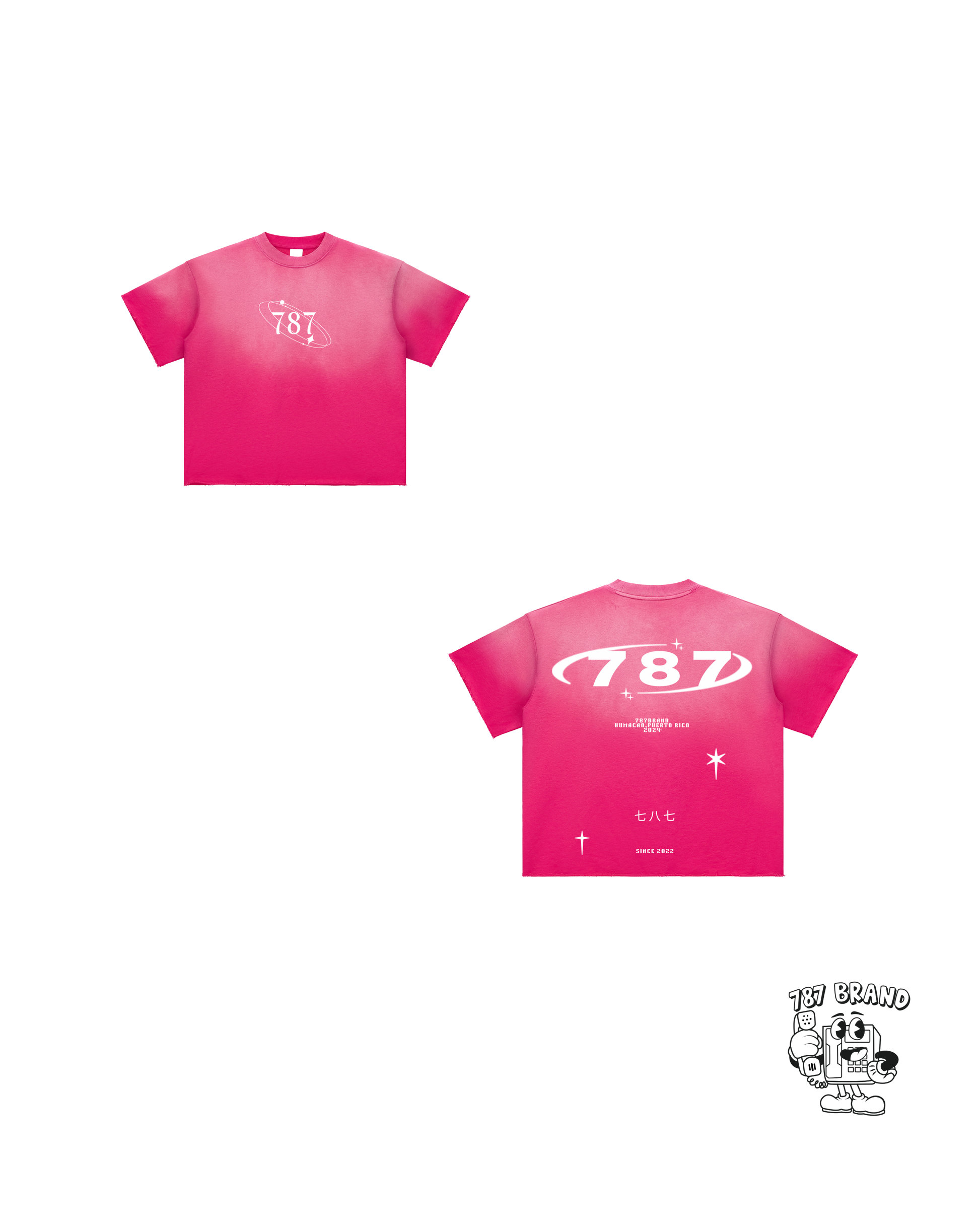 787 SUNFADE TEE