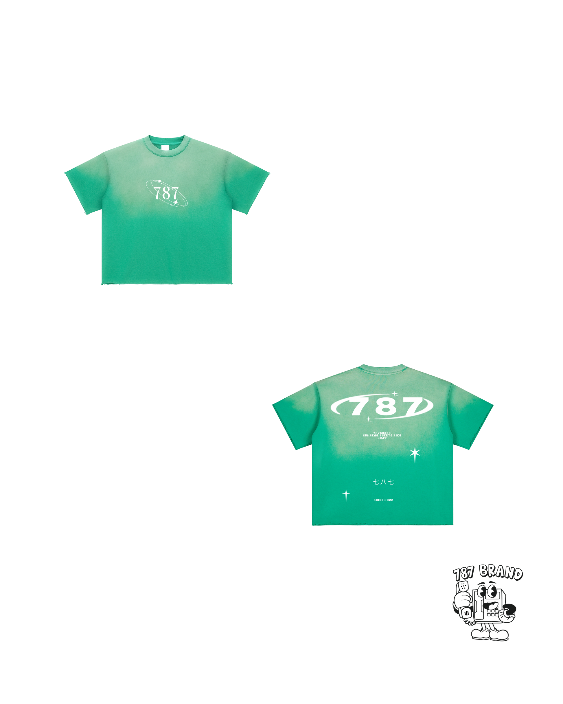 787 SUNFADE TEE